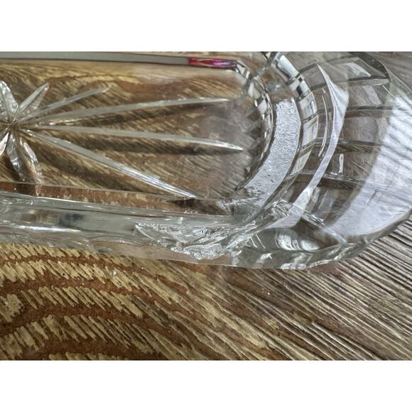 Miller Rogaska Crystal Butter Dish 7.5" w/ Cover Richmond Pattern Signed. READ - Picture 6 of 10